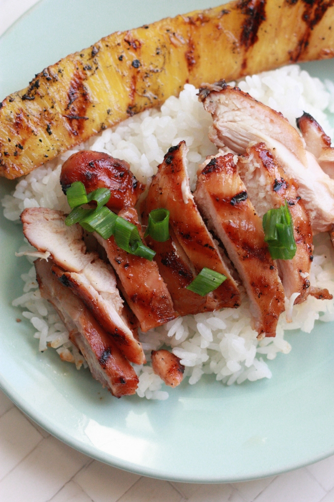 GRILLED HAWAIIAN CHICKEN WITH GRILLED PINEAPPLE | EVERYDAY JENNY