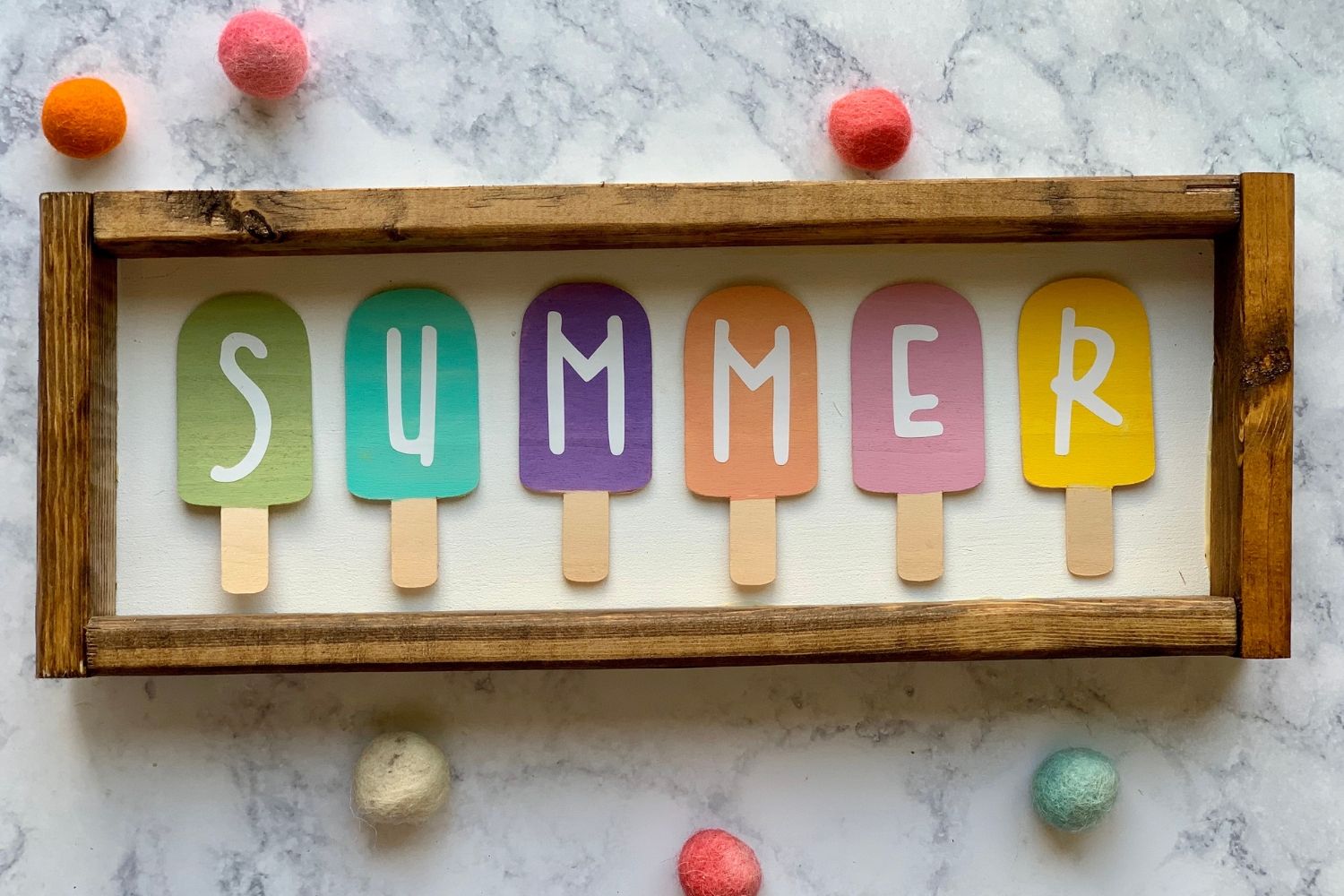 Hello Summer Bassword Sign with Cricut Maker 3